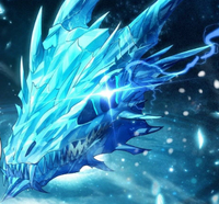 Ice Dragon skalle