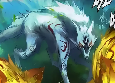 anime moon wolf