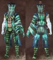 Male green stranger