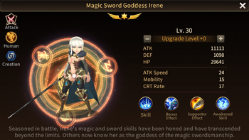 Magic Sword Goddess Irene