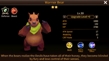 Warrior Bear