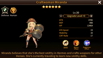 Craftwoman Miranda