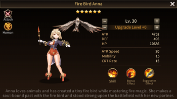 Fire Bird Anna