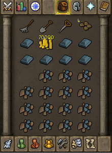 Rune bar inventory