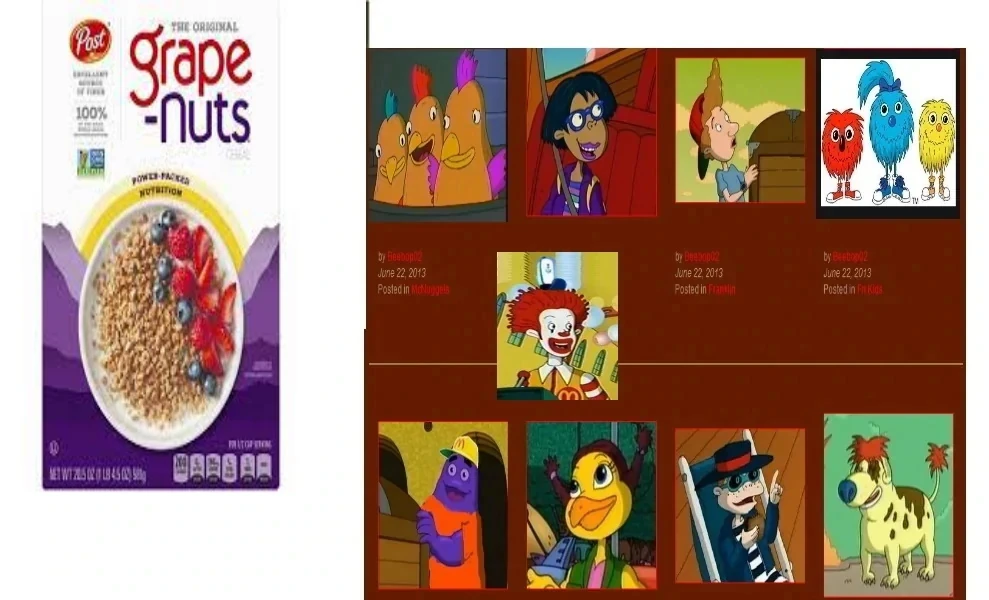 Grape nuts commercial Sound effects fanon Wiki Fandom