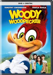 Woody Woodpecker (2017) DVD cover