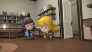 RWBY Chibi S2 Ep. 6 "Super Besties" Comical Rapid Swishes & Bell Sound