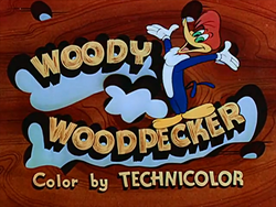 Woody woodpecker title card