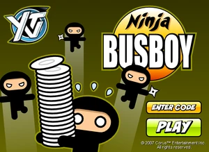 Ninja Busboy