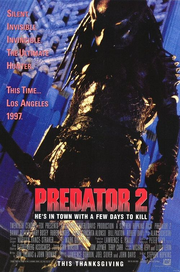 Predator 2 1990 poster