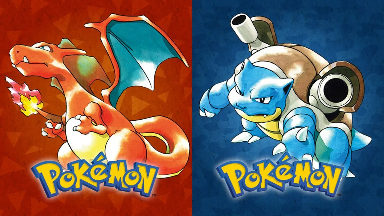 Pokemon Red 赤 & Blue 青 Version USA 海外版 Pokémon Red Version and Pokémon Blue Version | Video Games