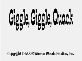 Giggle, Giggle, Quack (2003)