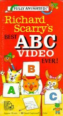 Richard Scarry's Best ABC Video Ever! VHS cover