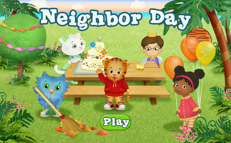 Daniel Tiger's Neighborhood: Neighbor Day (Online Games) .