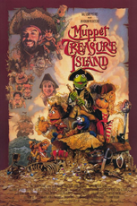 Muppet treasure island poster