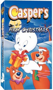 Casper's first christmas vhs cover