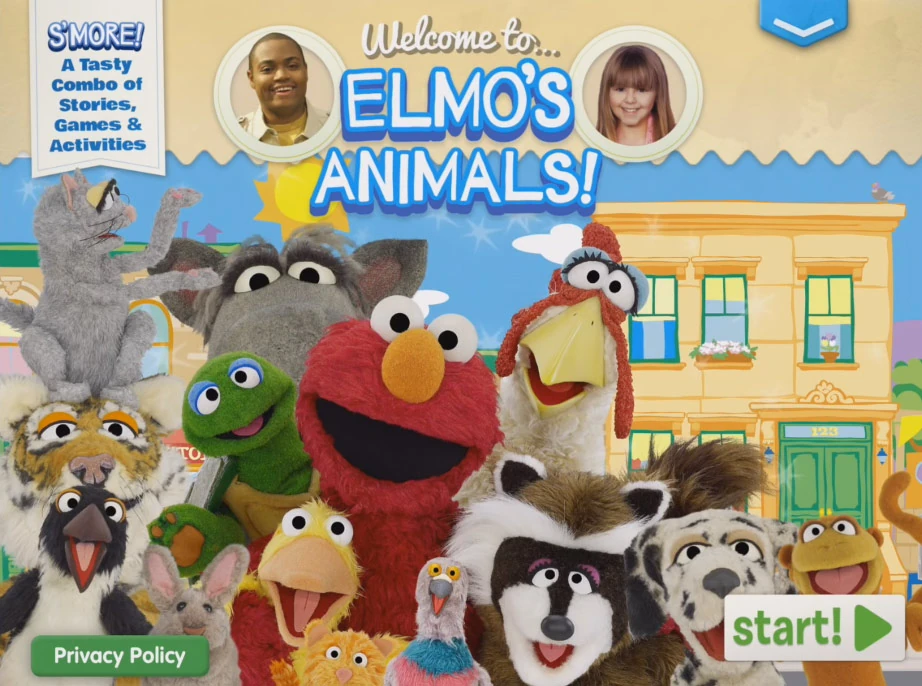 Sesame Street Elmo's Animals (App Games) Soundeffects Wiki Fandom