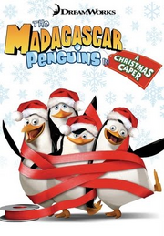 The madagascar penguins in a christmas caper cover