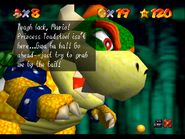 1st Bowser text N64
