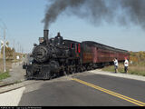 Sound Ideas, TRAIN, STEAM - STEAM TRAIN: LONG APPROACH, PASS BY WITH BELL AND WHISTLE DOPPLER