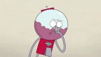 Benson Regular Show rage 2.gif