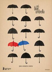 The Blue Umbrella (2013 film) poster