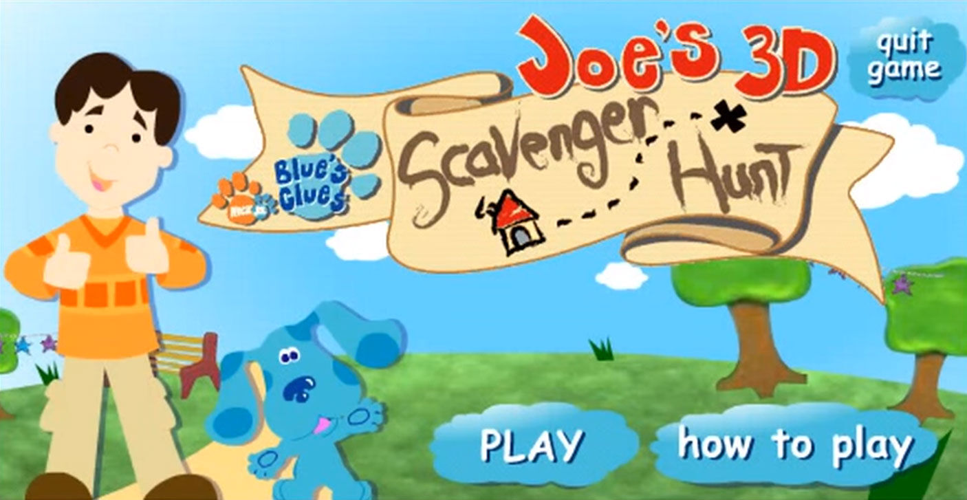 Blue's Clues Joe's 3D Scavenger Hunt.jpg