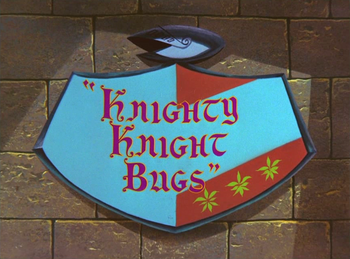 Knighty Knight Bugs Title Card