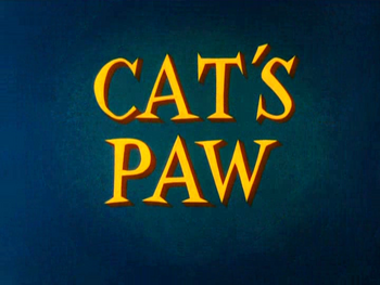 Cat's Paw Title Card
