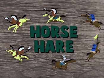 Horse Hare Title Card