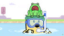 Wow! Wow! Wubbzy! Sound Ideas, FROG, BULLFROG - CROAKING, ANIMAL, AMPHIBIAN 02