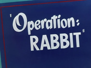 Operation RABBIT Title Card