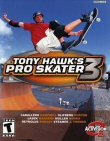 Tony Hawk's Pro Skater 3 Coverart