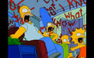 The Simpsons Family Screaming