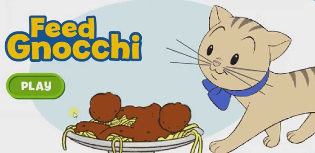 Curious George: Feed Gnocchi (Online Games) | Soundeffects Wiki | Fandom