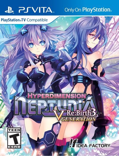 Hyperdimension Neptunia Re;Birth3 - V Generation Cover