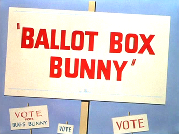 Ballot Box Bunny Title Card