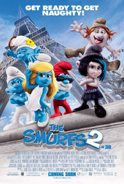 The smurfs 2 poster