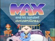 Max and His Alphabet Adventures Title