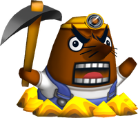 Animal Crossing - Resetti Character Portrait