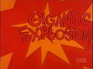 Soup or Sonic WB CARTOON, EXPLOSION - GIGANTIC EXPLOSION