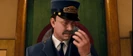 The Polar Express (2004) Sound Ideas, WALKIE TALKIE - TWO WAY RADIO: FEEDBACK AND SQUELCH NOISE, STATIC 03 (very low volume, muffled due to Conductor talking)