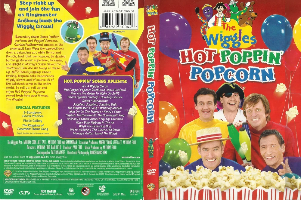 The Wiggles Hot Poppin Popcorn (2009) (Videos) Soundeffects Wiki Fandom