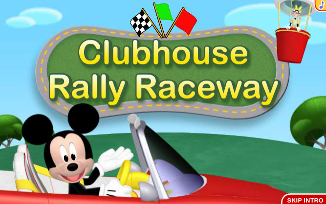 Mickey Mouse Clubhouse: Clubhouse Rally Raceway (Online Games