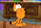 Scared Garfield