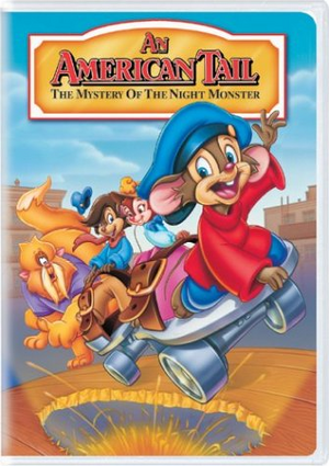 An american tail the mystery of the night monster vhs cover