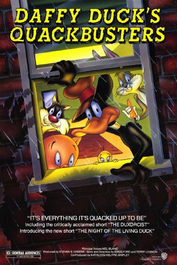 Daffy duck's quackbusters poster