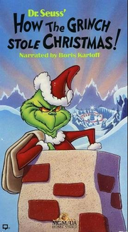 How the grinch stole christmas 1966 vhs cover