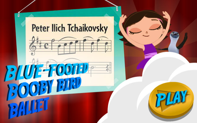 Little Einsteins Blue Footed Booby Bird Ballet Online Games