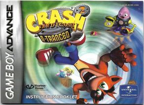 Crash Bandicoot 2 N-Tranced Box Art